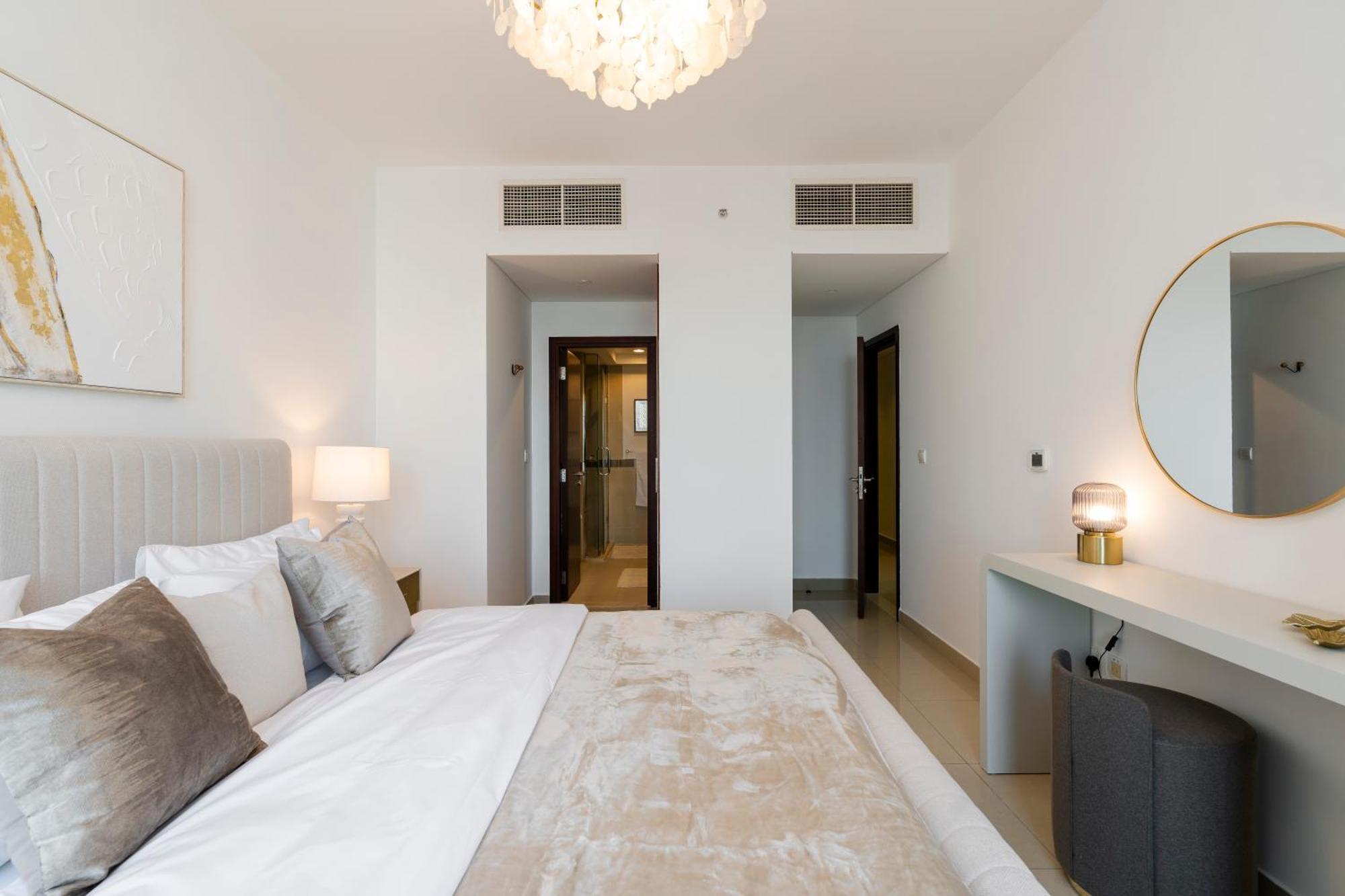 Prestige Living 2Br With Full Burj Khalifa And Fountain View By Auberge Dubai Exterior foto